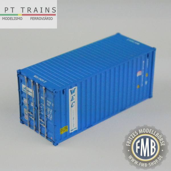 820010 - PT-Trains - 20ft. Container "W.E.C. Lines - WECU2142317"