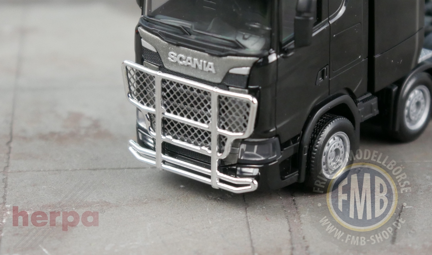 054003 - Herpa Zubehör - Trux Rammschutz für Scania CS/CR (mit Fotoätzteil)  - 1 Stück
