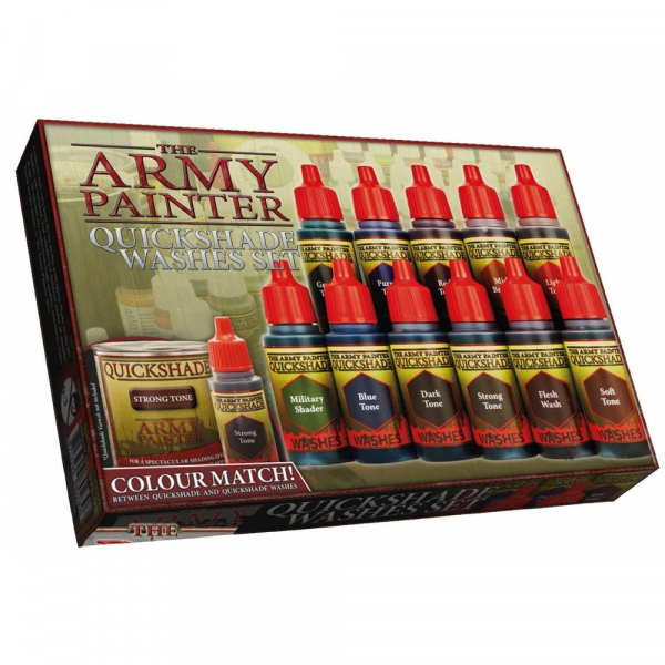 APWP8023 - The Army Painter - Warpaints Washes Paint Set