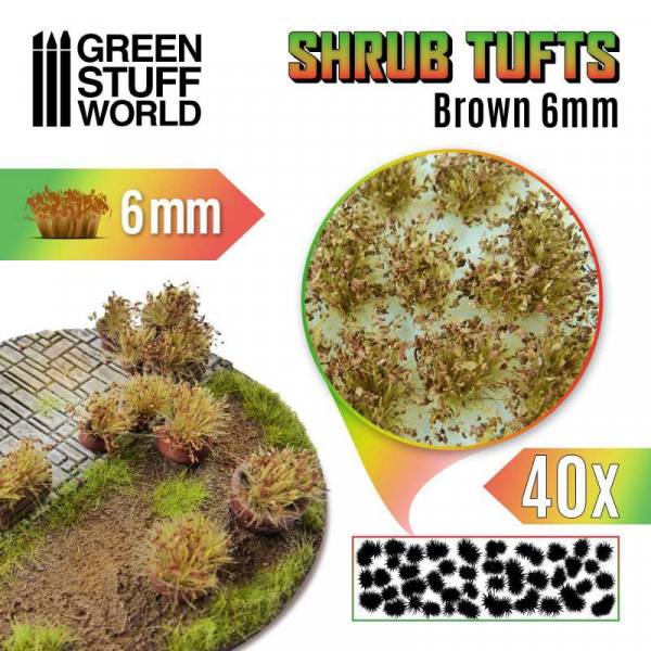 10746 - Green Stuff World - Brown Shrub Tuft
