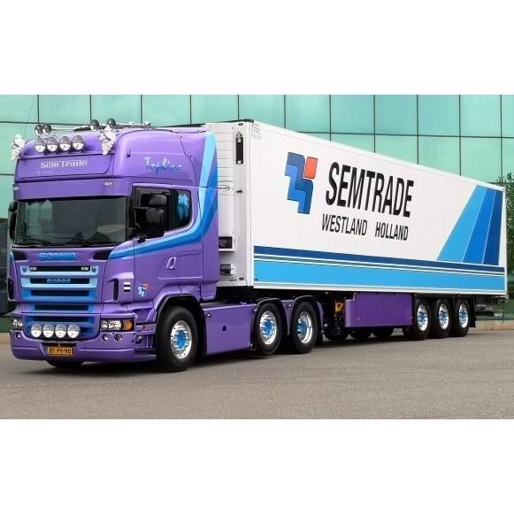 76247 - Tekno - Scania R-serie TL mit 3achs Kühlauflieger - Semtrade - NL -