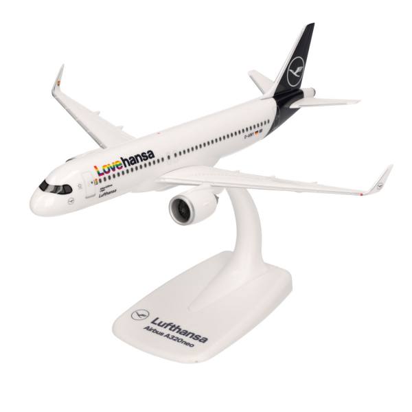 613880 - Herpa Wings - Lufthansa  Airbus A320neo “Lovehansa” -D-AINY -