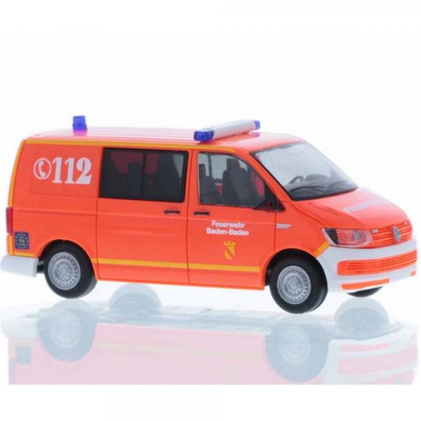 53713 - Rietze - Volkswagen VW T6 Halbbus - ELW 1 "Feuerwehr Baden-Baden"