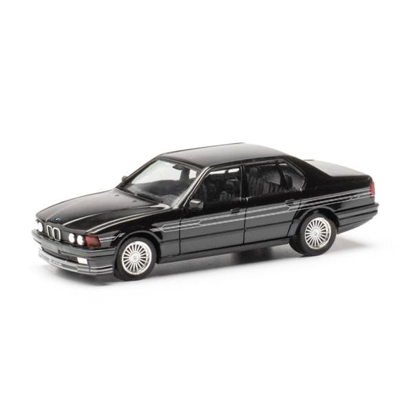 421133 - Herpa - BMW Alpina B11 3,5 (E32) Limousine, schwarz mit Dekor silber