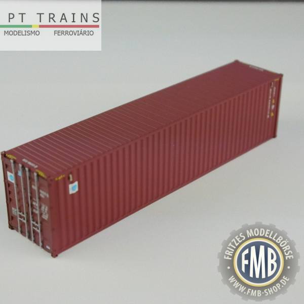 840002.1 - PT-Trains - 40ft. Highcube Container "Blue Sky - BSIU9743540" - 2. Version