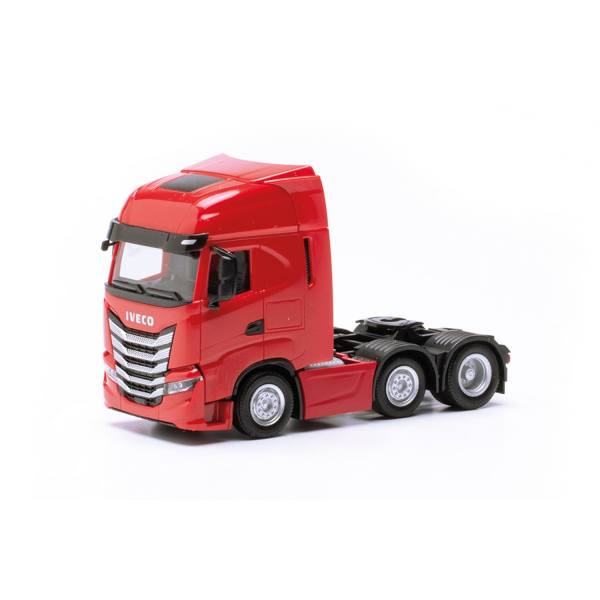 317122 - Herpa - Iveco S-Way AS 6x2 Zugmaschine, rot