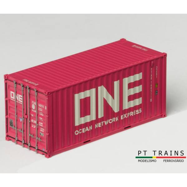 820030 - PT-Trains - 20ft. Container "ONE - FTAU1605110"