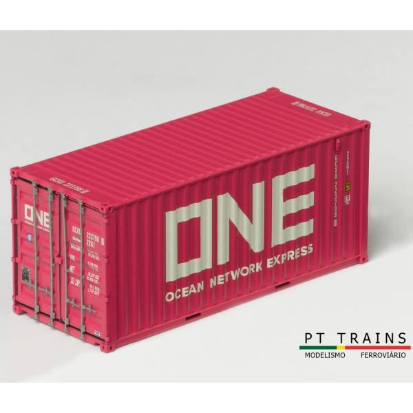 820030.1 - PT-Trains - 20ft. Container "ONE / Global - GCXU2237988"