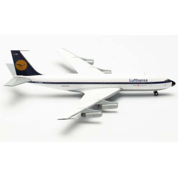 herpa 572019 Lufthansa Boeing 707-400 Modèle d'avion Miniature Modèle de Collection Multicolore 