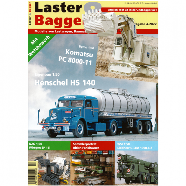 4-2022 - Zeitschrift Laster & Bagger - Ausgabe 4-2022