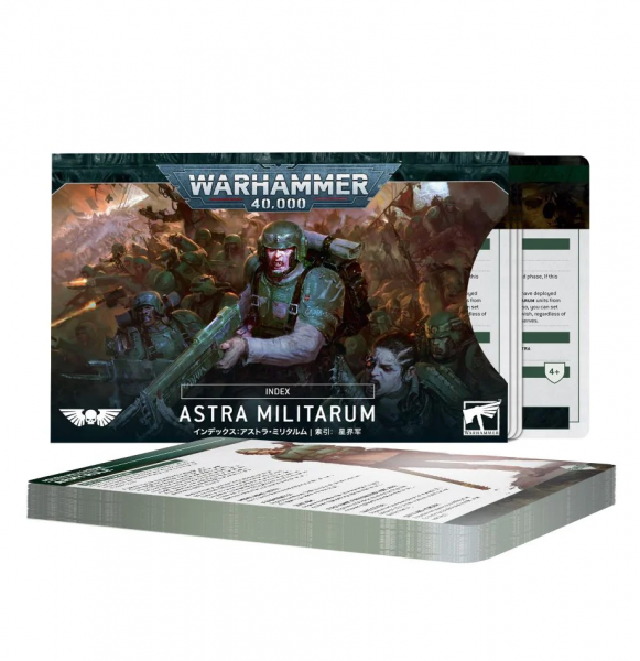 72-47 - Warhammer 40.000 - INDEX CARDS ASTRA MILITARIUM - Tabletop D