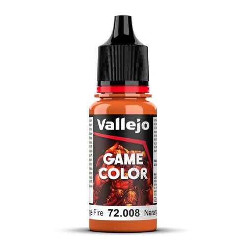 VA72008 - Vallejo - Orange Fire 18 ml - Game Color
