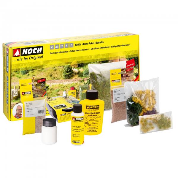 60801 - NOCH - Basic-Paket Set - Basteln - Landschaftsbau