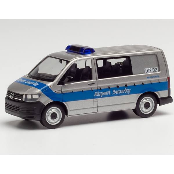095235 - Herpa - VW T6 Halbbus Kontrollfahrzeug "Fraport / Airport Security"
