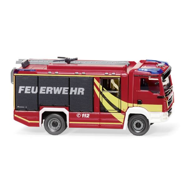 061259 - Wiking - MAN TGM Euro6 Rosenbauer AT HLF "Feuerwehr"
